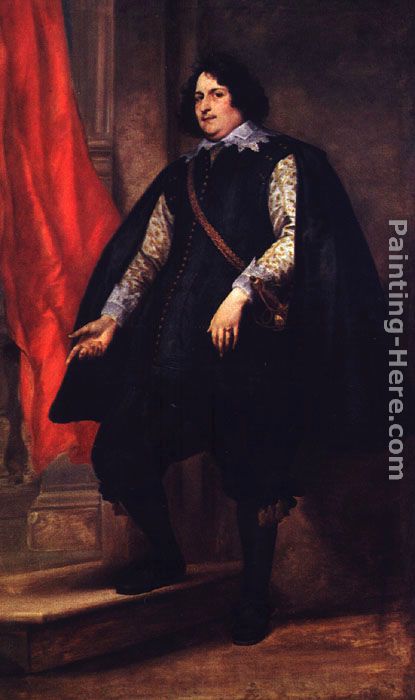 Portrait of a Gentleman painting - Sir Antony van Dyck Portrait of a Gentleman art painting